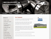 Tablet Screenshot of i-maxtools.com